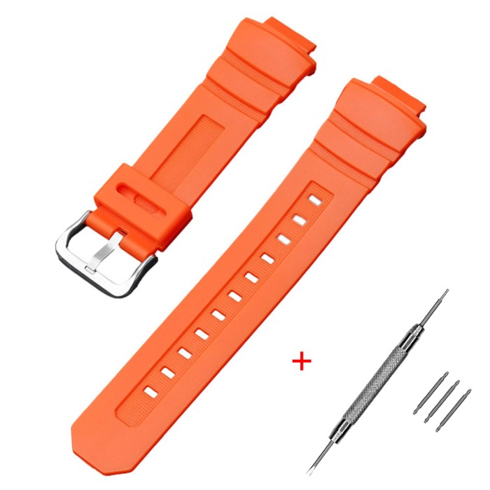 Ремінець для Casio G-Shock G-7700 Orange SI