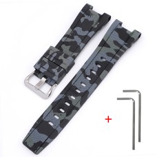 Ремінець для Casio G-Shock GST-W100G/W110/W130L/W300/W300G/S110/S100G/S300/S300G/S210B/B100/410G Cam