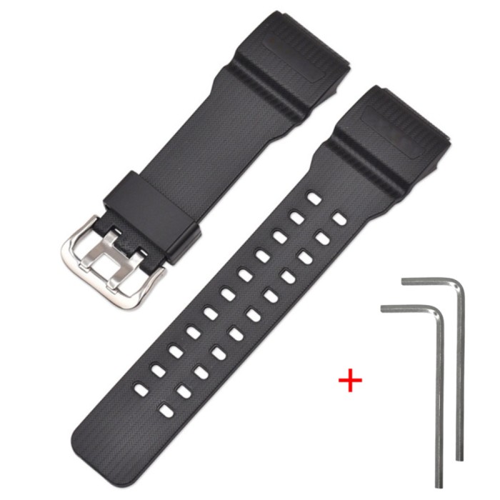 Ремінець для Casio G-Shock GG-1000/GWG-100/GSG-100 Black SI