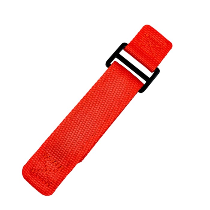 Ремінець для годинника Nylon Pro Orange 22 мм