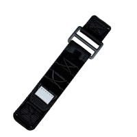 Ремінець для годинника Nylon Pro Black 20 мм