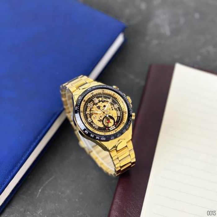 Winner 8067 Gold-Black-Black Red Cristal