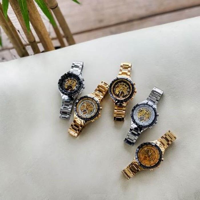 Winner 8067 Gold-Black-White Red Cristal