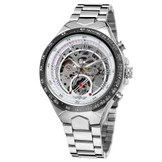 Winner 8067 Silver-Black-White Red Cristal