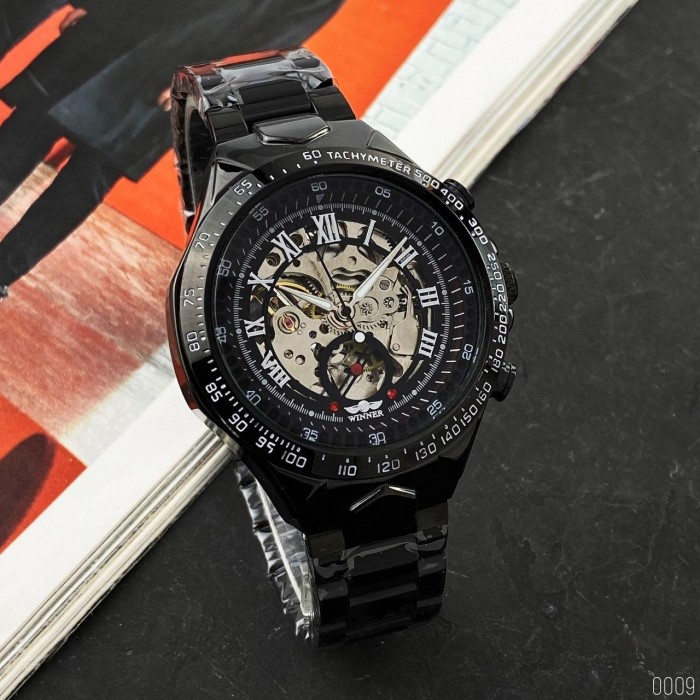 Winner 8067 Black-Silver-Red Cristal