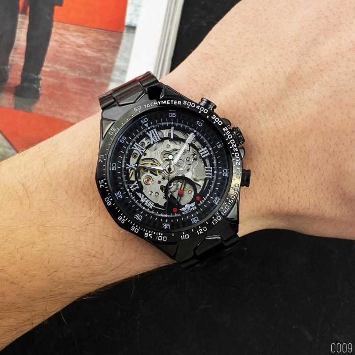 Winner 8067 Black-Silver-Red Cristal