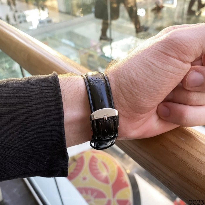 Winner 8012 Diamonds Automatic Black-Silver-Gold-White