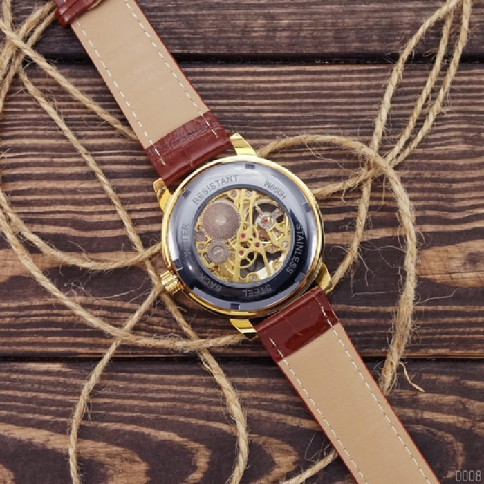 Forsining 8099 Brown-Gold-White