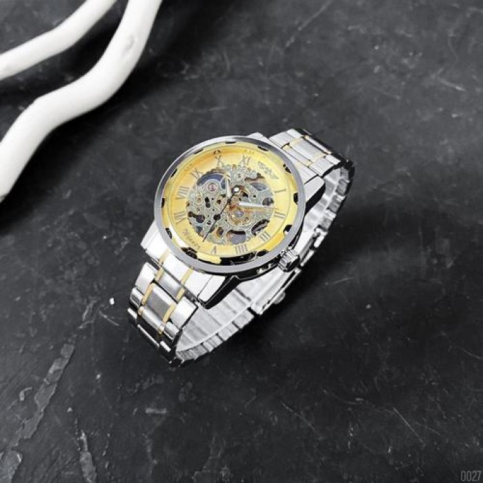 Winner 8008 Automatic Silver-Gold