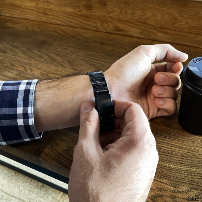 Winner 8012 Diamonds Automatic Black-Gold