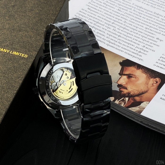 Forsining 8130 Black-Gold-Black