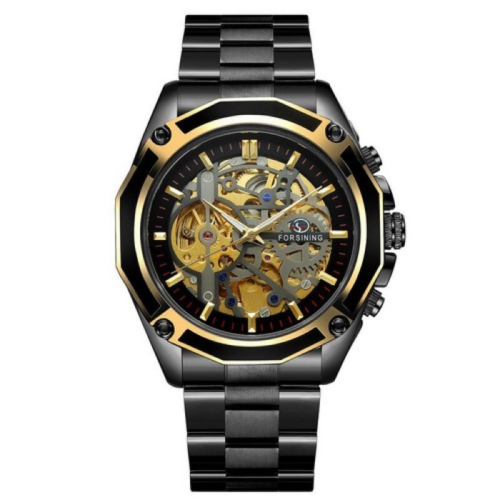 Forsining 8130 Black-Gold-Black
