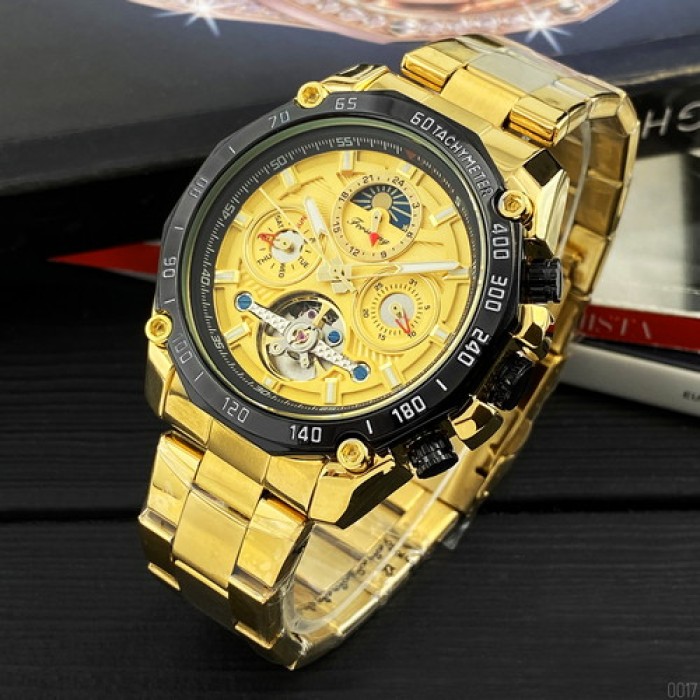 Forsining 6913 Gold-Black-Gold