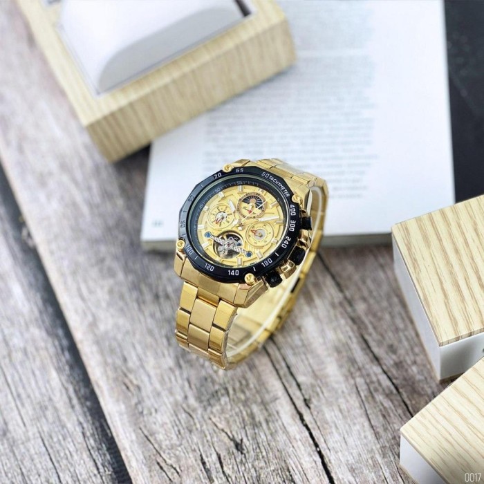 Forsining 6913 Gold-Black-Gold