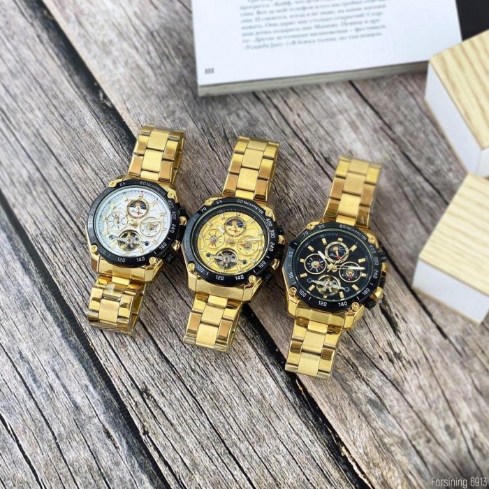 Forsining 6913 Gold-Black-White