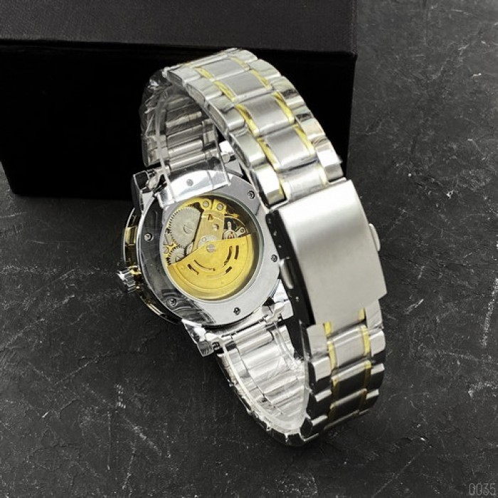 Winner 8012 Diamonds Automatic Silver-Gold