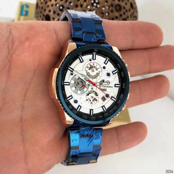 Forsining 6909 Blue-Cuprum-White