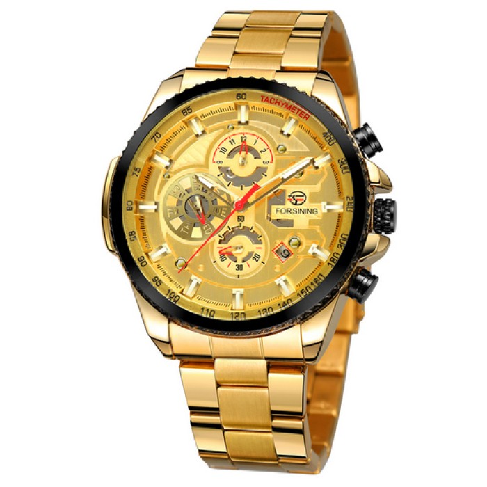 Forsining 6909 Gold-Black-Gold