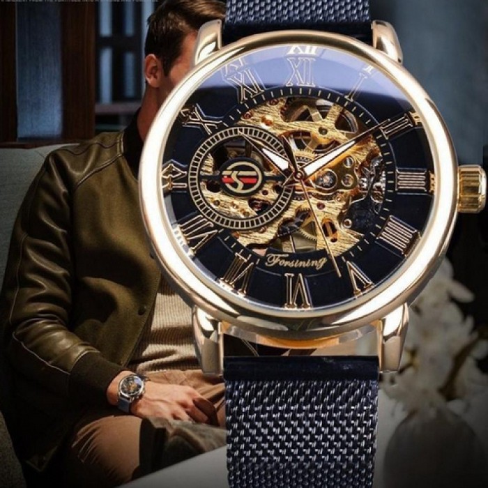 Forsining 8099  Black-Gold-Black