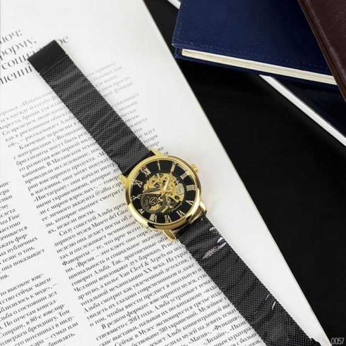 Forsining 8099  Black-Gold-Black