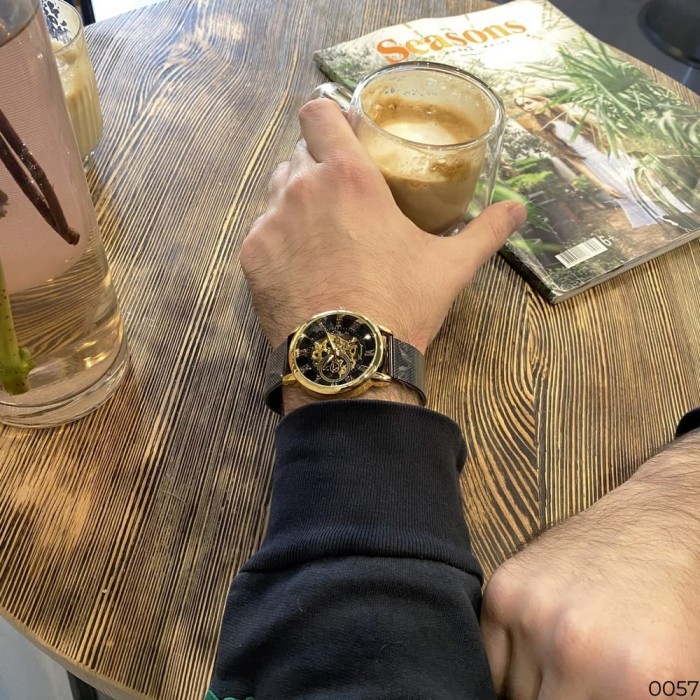 Forsining 8099  Black-Gold-Black