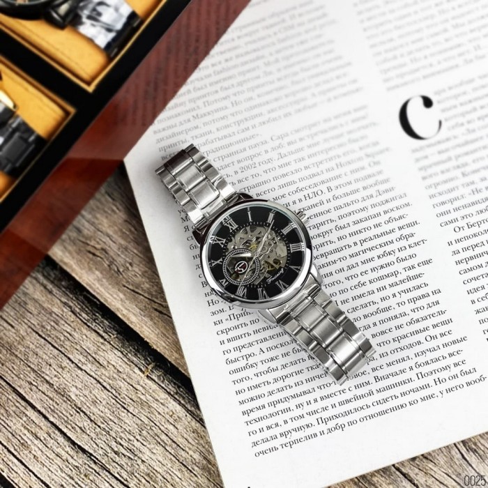 Forsining 8099 Silver-Black