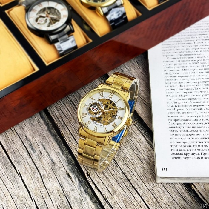 Forsining 8099 Gold-White