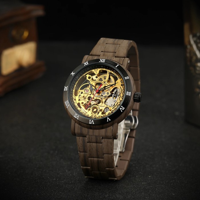 Forsining 8277 Brown-Black-Gold