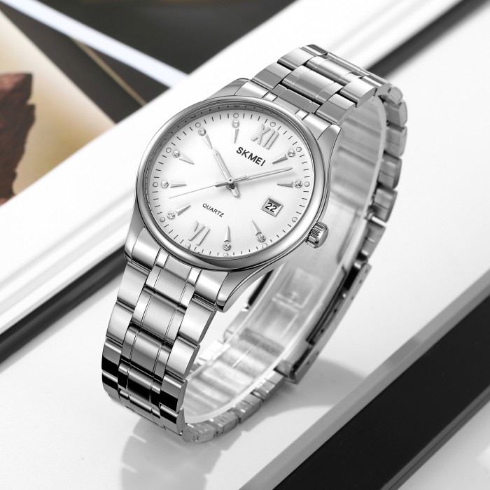 Skmei 2158SIWT Silver-White