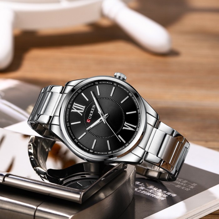 Curren 8423 Gold-White