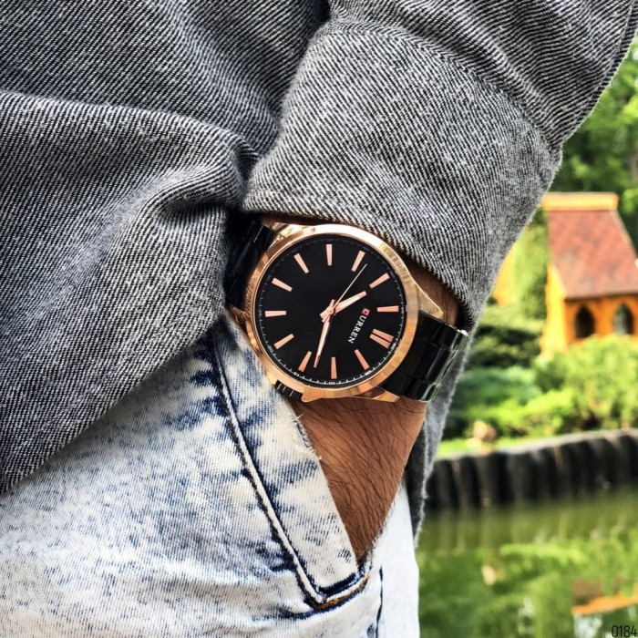 Curren 8322 Cuprum-Black