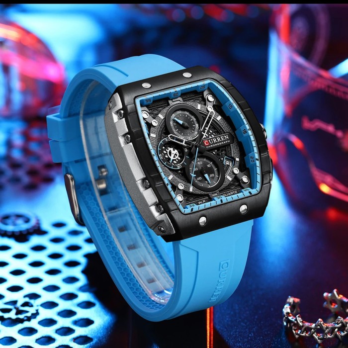 Curren 8442 Light-Blue
