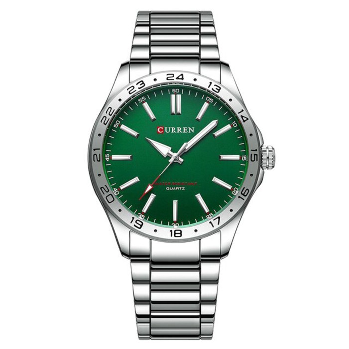 Curren 8452 Silver-Green