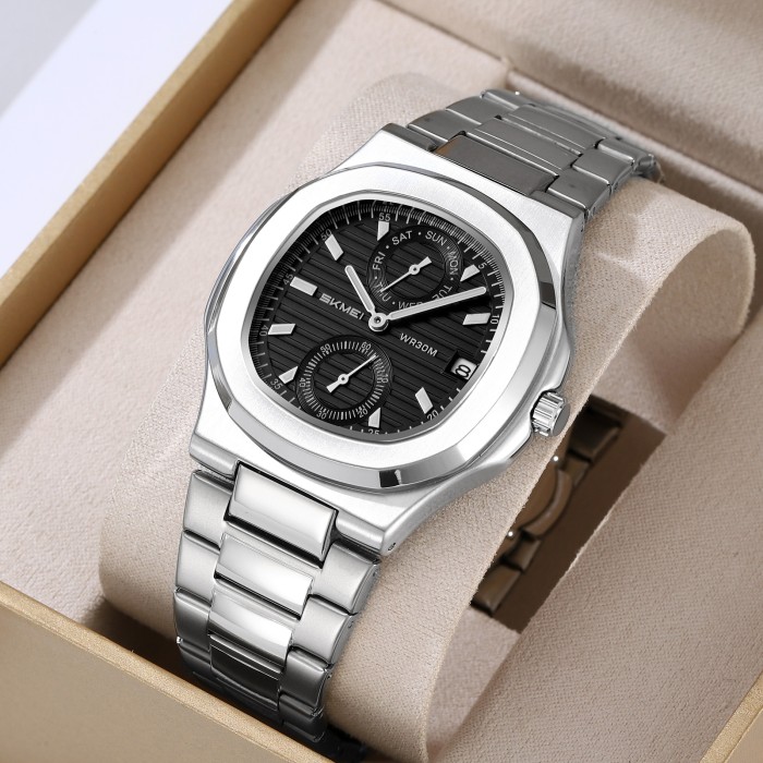 Skmei 2423SIBK Silver-Black