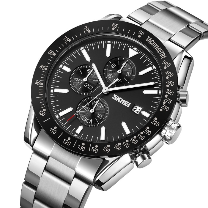 Skmei 9253SIBK Silver-Black