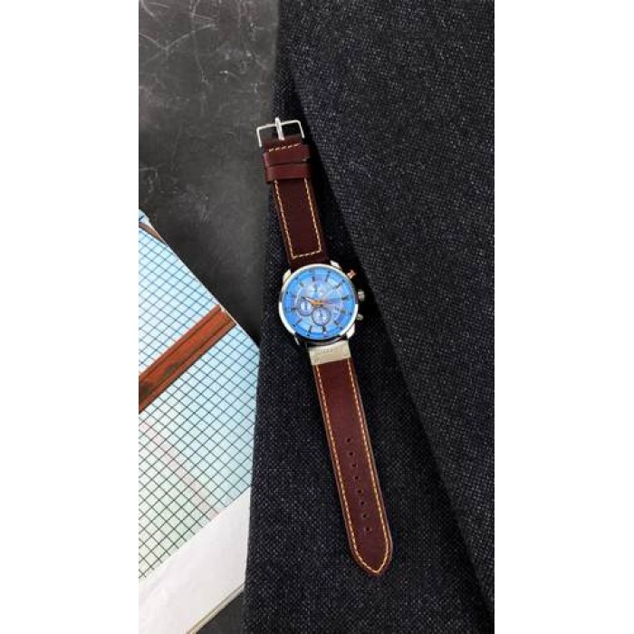 Curren 8291 Silver-Blue