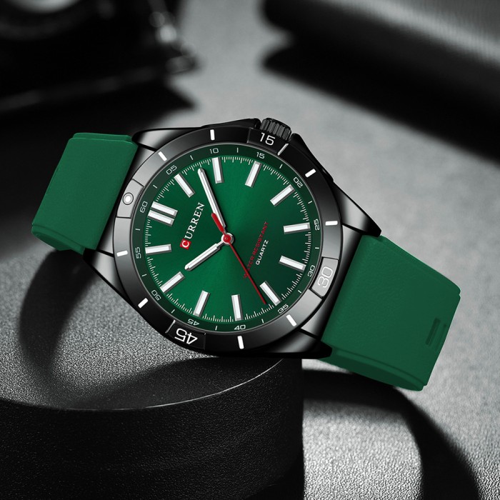 Curren 8449 Black-Green