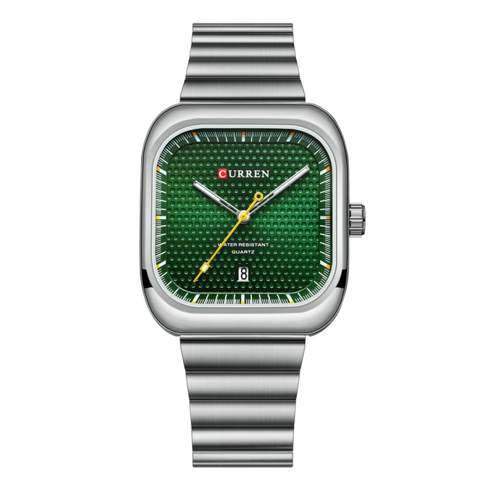 Curren 8460 Silver-Green