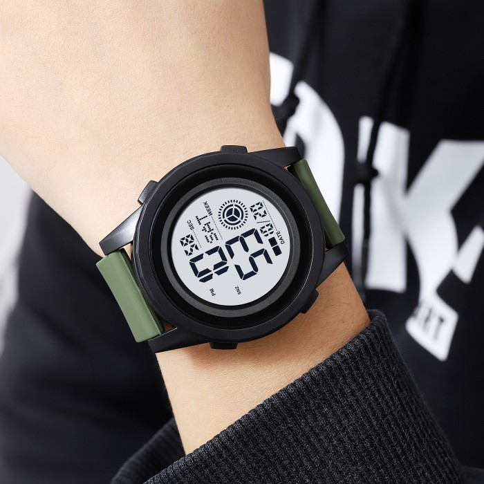 Skmei 2082AGWT Army Green White SALE