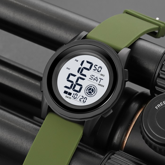 Skmei 2082AGWT Army Green White SALE