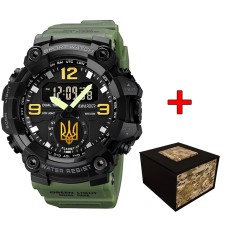 Awarder 003 Тризуб золото Army Green-Black