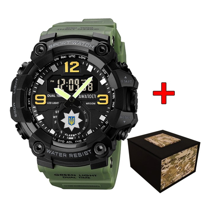 Awarder 003 Поліція Army Green-Black