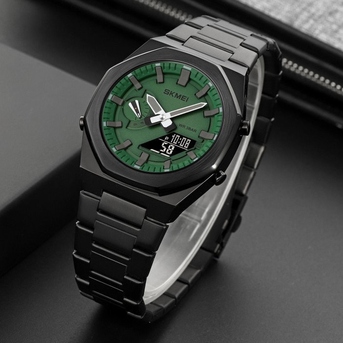 Skmei 1816BKGNBK Black Green-Black