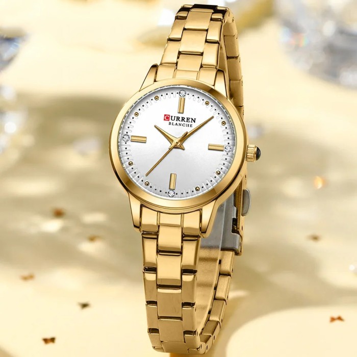 Curren 9094 Gold-White