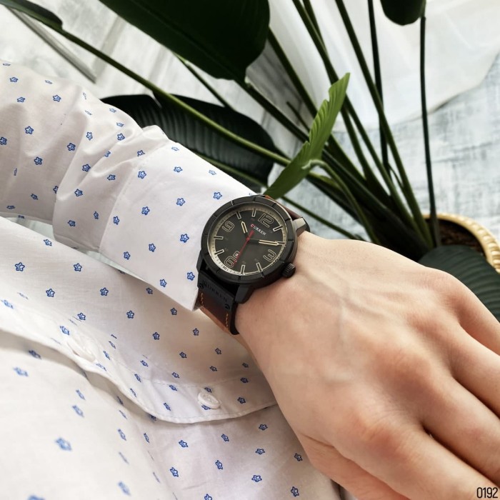 Curren 8327 Black-Brown