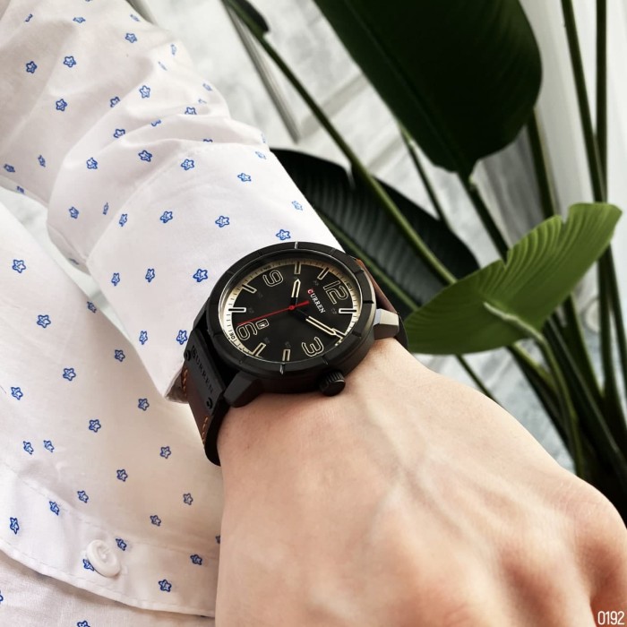 Curren 8327 Black-Brown