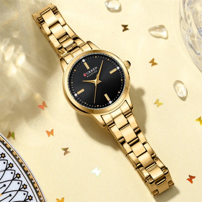 Curren 9094 Gold-Black