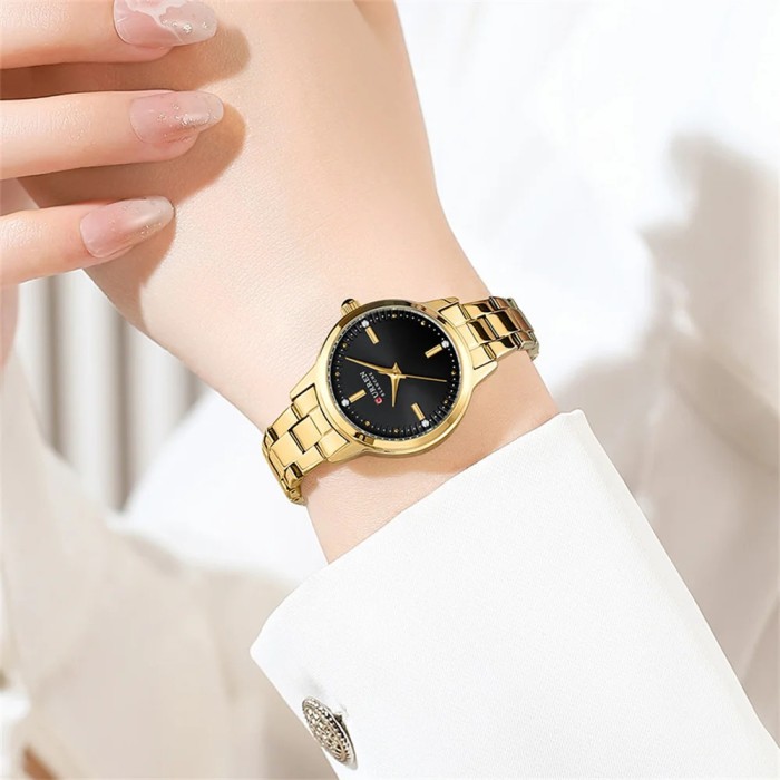 Curren 9094 Gold-Black