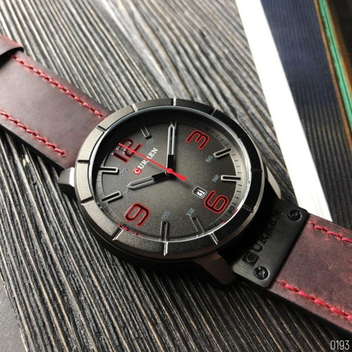 Curren 8327 Red-Black