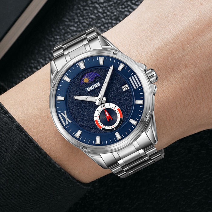 Skmei 9326SIBU Silver-Blue SALE